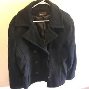 Black Pea Coat